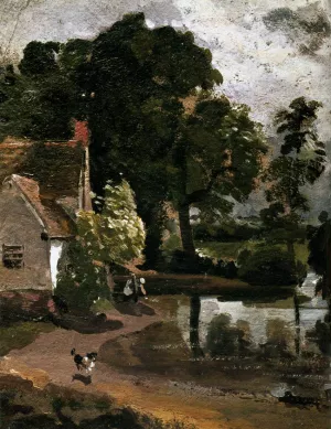 Willy Lot's House painting by John Constable