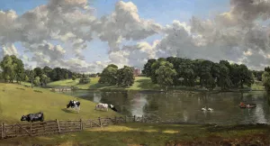 Wivenhoe Park,Essex by John Constable Oil Painting
