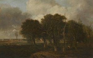 Hautbois Common, Norfolk by John Crome Oil Painting