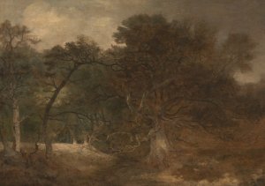 Woodland Landscape near Norwich by John Crome Oil Painting