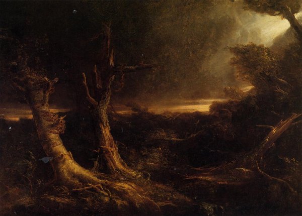 Main Product Photo of Home in the Wilderness Painting by John Denison Crocker