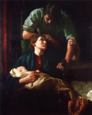 The Family Oil painting by John Dickson Batten