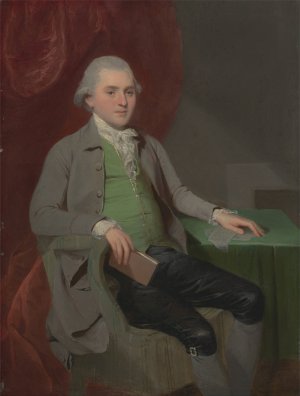 An Unknown Man by John Downman Oil Painting