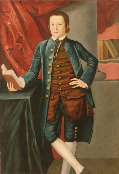 Boy of the Crossfield Family  by John Durand - Hand-Painted Oil Painting Reproduction