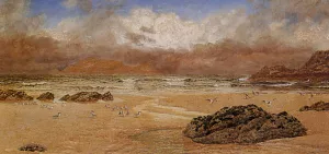 An Approaching Storm Oil painting by John Edward Brett