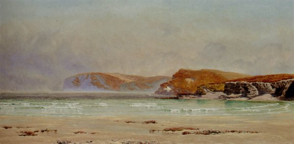Main Product Photo of Harlyn Sands Painting by John Edward Brett