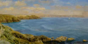 The Lizard by John Edward Brett - Oil Painting Reproduction