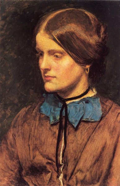 Main Product Photo of Annie Miller Painting by John Everett Millais