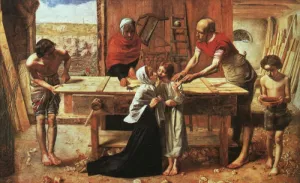 Christ in the House of His Parents by John Everett Millais - Oil Painting Reproduction