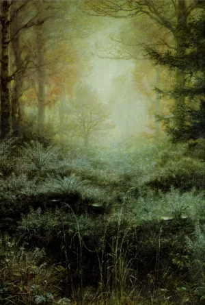 Dew-Drenched Furze Oil painting by John Everett Millais