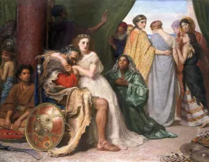 Jephthah by John Everett Millais Oil Painting