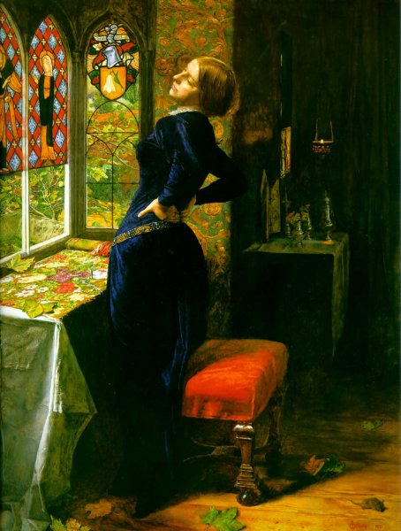 Main Product Photo of Mariana in the Moated Grange Painting by John Everett Millais