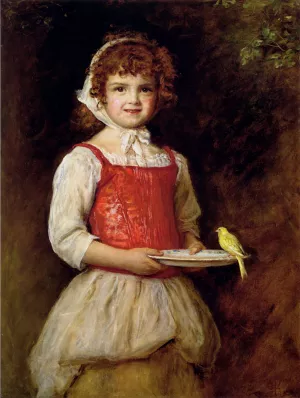 Merry Oil painting by John Everett Millais