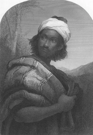 Moorish Chief Oil painting by John Everett Millais
