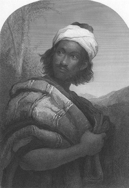 Main Product Photo of Moorish Chief Painting by John Everett Millais