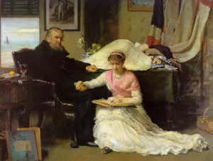 North-West Passage Oil painting by John Everett Millais