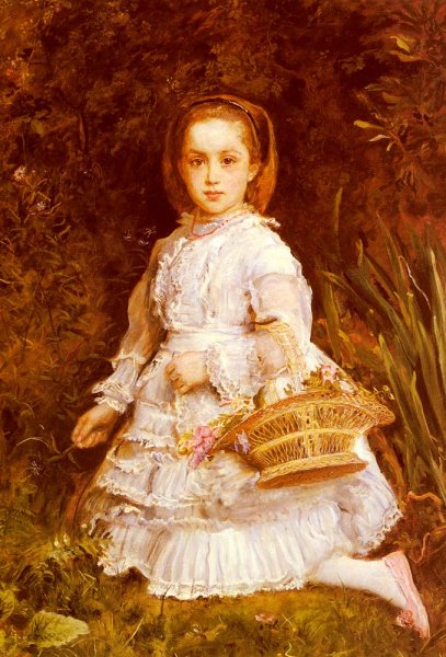 Main Product Photo of Portrait Of Gracia Lees Painting by John Everett Millais
