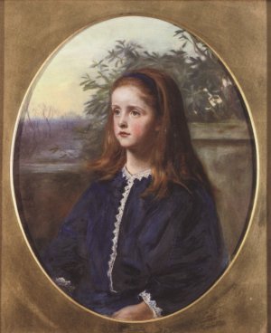Portrait of Margaret Fuller Maitland by John Everett Millais Oil Painting