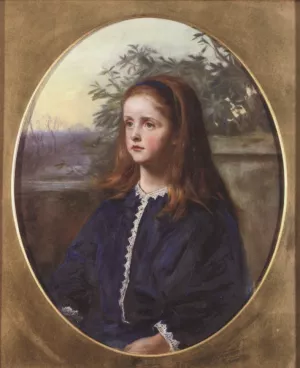 Portrait of Margaret Fuller Maitland Oil painting by John Everett Millais