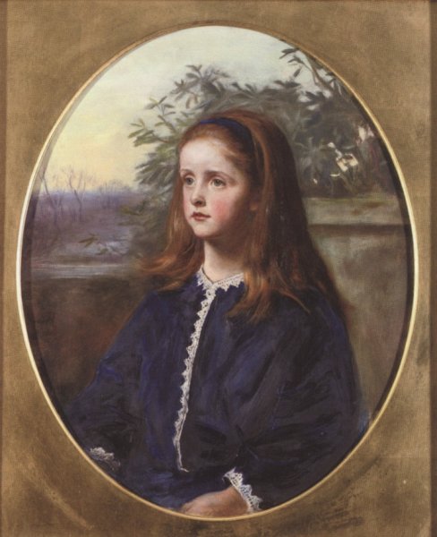Main Product Photo of Portrait of Margaret Fuller Maitland Painting by John Everett Millais