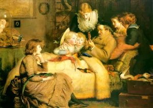 Ruling Passion by John Everett Millais Oil Painting