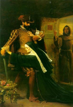 Saint Bartholomew's Day by John Everett Millais Oil Painting