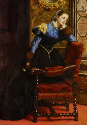 Swallow Swallow Oil painting by John Everett Millais