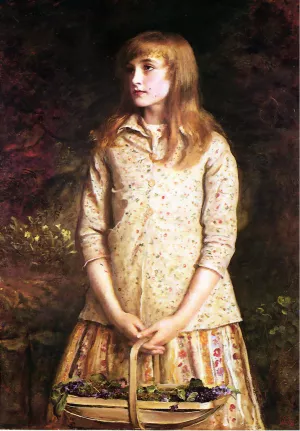 Sweetest Eyes were Ever Seen by John Everett Millais Oil Painting