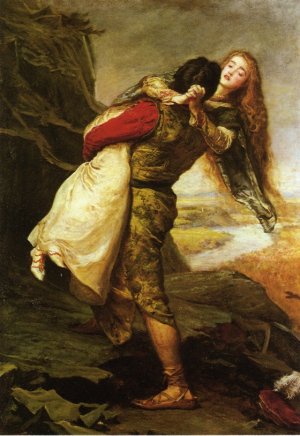 The Crown of Love by John Everett Millais Oil Painting