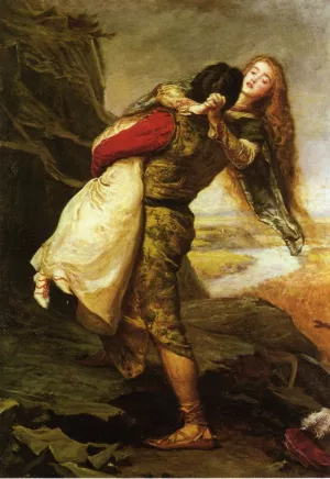 The Crown of Love by John Everett Millais Oil Painting