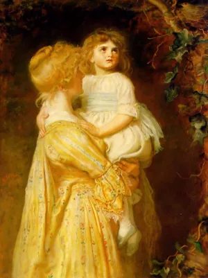 The Nest by John Everett Millais Oil Painting