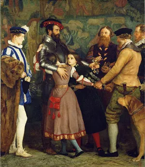 The Ransom by John Everett Millais Oil Painting