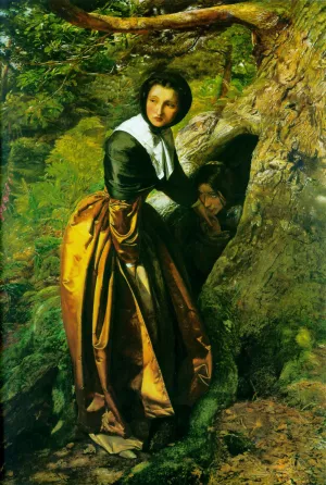 The Royalist by John Everett Millais Oil Painting