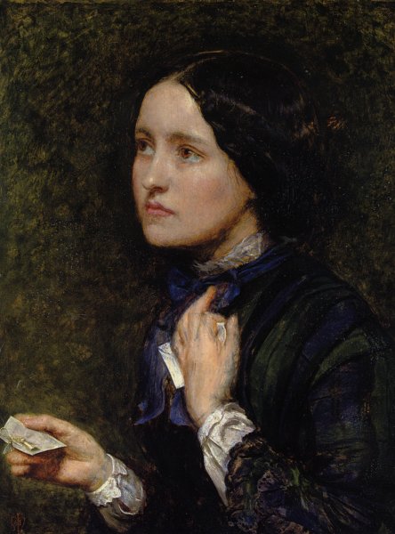 Wedding Cards by John Everett Millais - Hand-Painted Oil Painting Reproduction