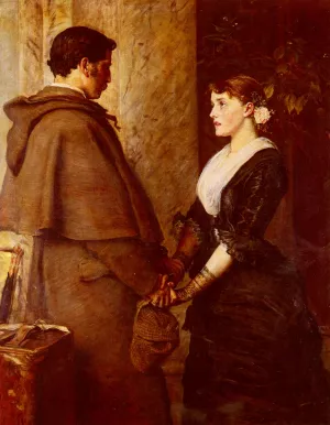 Yes by John Everett Millais Oil Painting