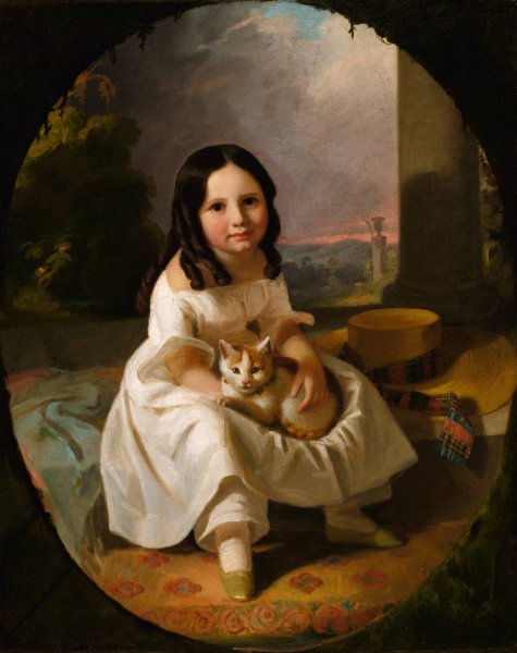 Main Product Photo of Mary Elizabeth Francis, the Artist's Daughter  Painting by John F. Francis