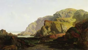 Glenabbey North Wales by John F Tennant - Oil Painting Reproduction