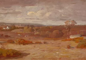Early Autumn, New York by John Francis Murphy Oil Painting