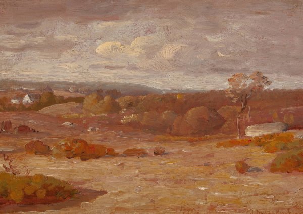 Main Product Photo of Early Autumn, New York Painting by John Francis Murphy