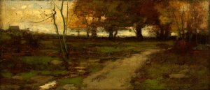 Landscape by John Francis Murphy Oil Painting