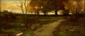 Landscape by John Francis Murphy Oil Painting