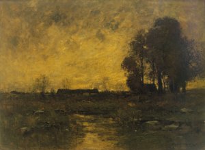 Neglected Lands by John Francis Murphy Oil Painting