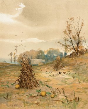October by John Francis Murphy Oil Painting