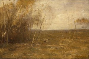 The Sprout Lot by John Francis Murphy Oil Painting