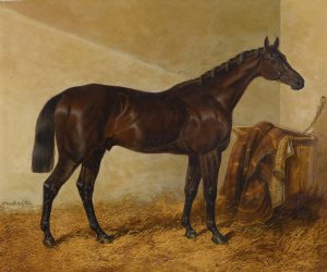 Charles Xii, Winner Of The St. Leger And Gold Cup, Doncaster by John Frederick Herring Snr. Oil Painting