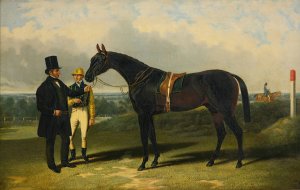 Flying Dutchman by John Frederick Herring Snr. Oil Painting