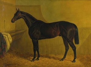 Lottery by John Frederick Herring Snr. Oil Painting