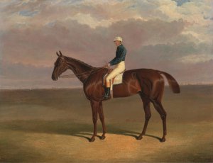 Margrave with James Robinson Up by John Frederick Herring Snr. Oil Painting