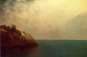 A Foggy Sky by John Frederick Kensett - Oil Painting Reproduction