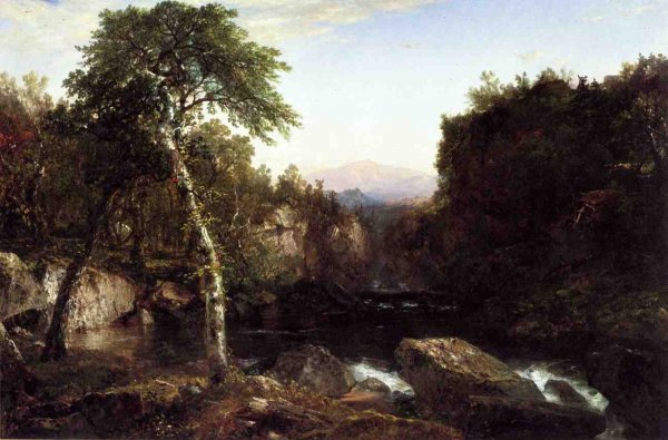 Main Product Photo of Adirondack Scenery Painting by John Frederick Kensett